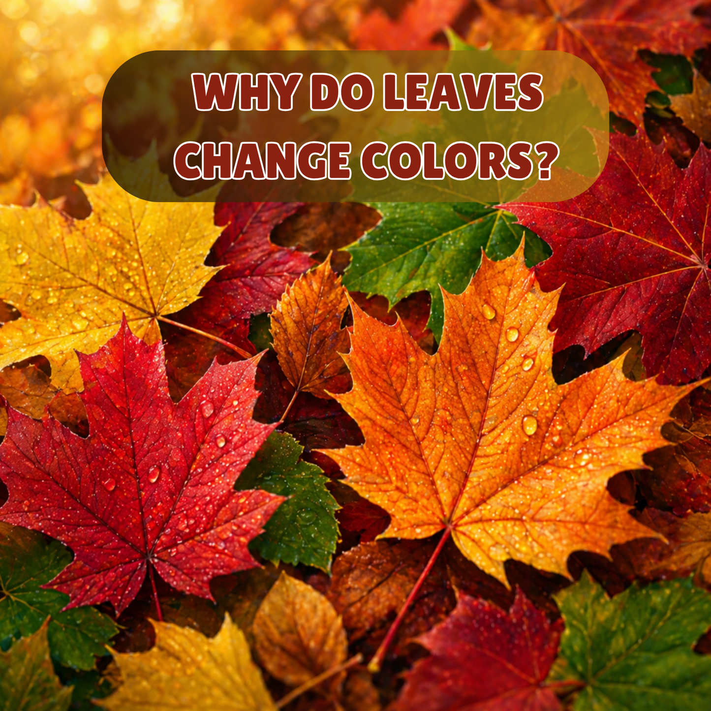 Why Do Leaves Change Colors? - MP4