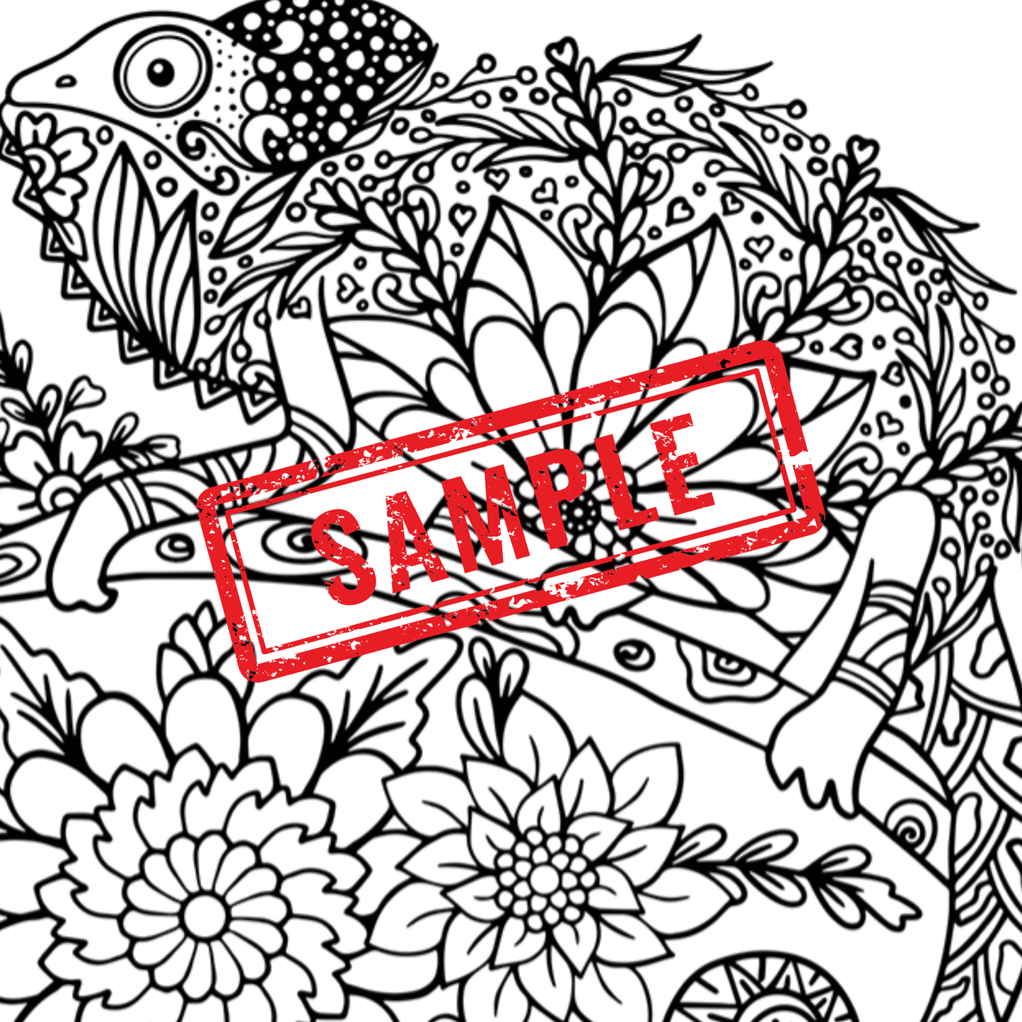 Animal Mandala Coloring Book