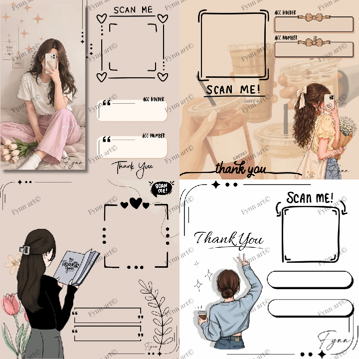 Template QR Code Profesional untuk Perniagaan