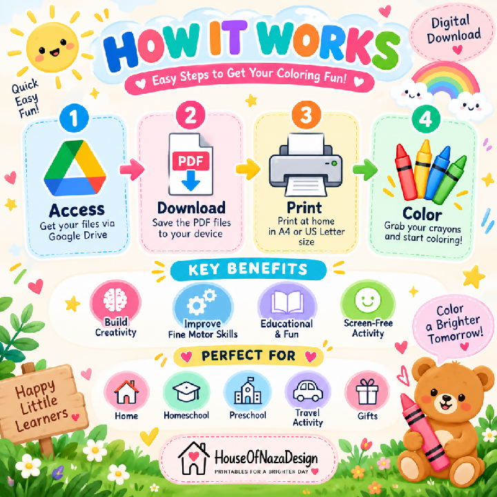 My First ABC Alphabet Worksheets - Ages 3-5