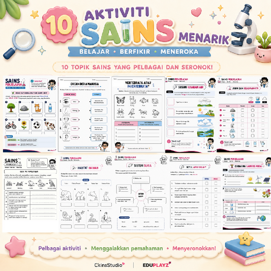 Aktiviti Sains Umur 9-10 Tahun