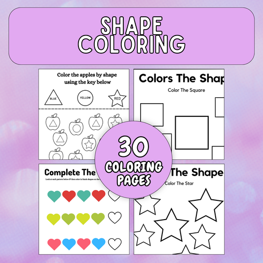 Shape Coloring
