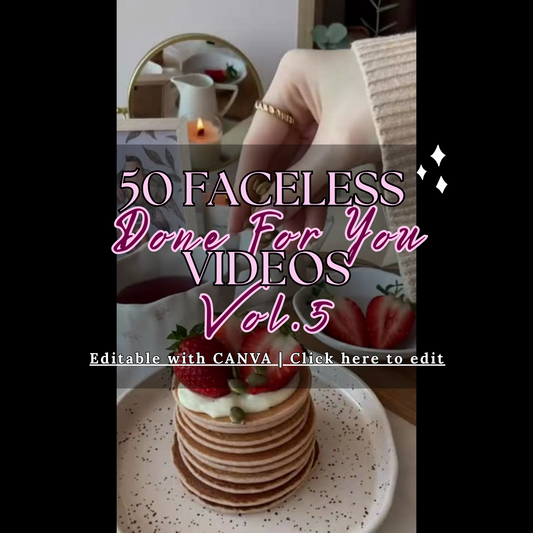 50 Faceless Done-For-You Videos (Vol. 5)