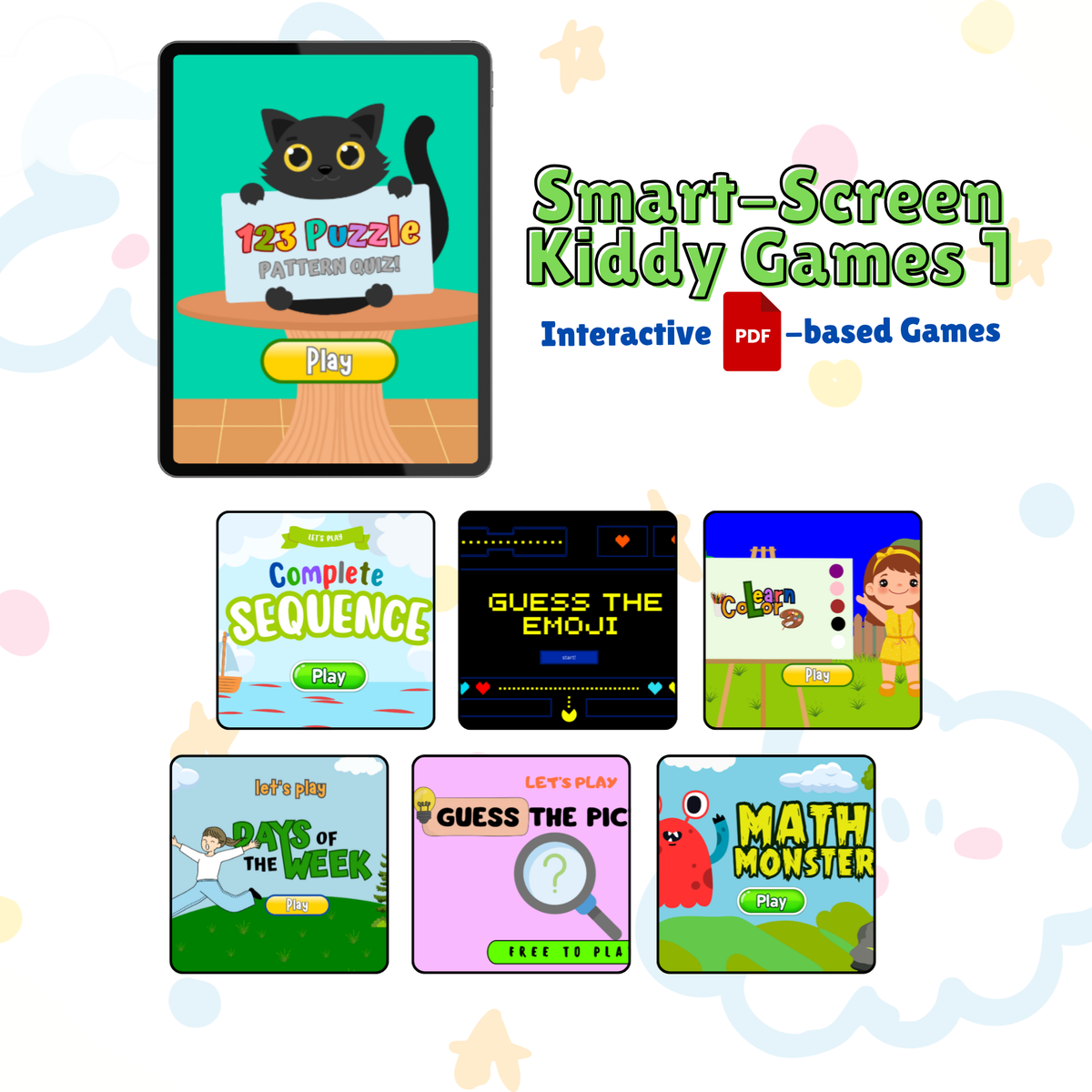Smart-Screen Kiddy Games 1 – CRAFTORY