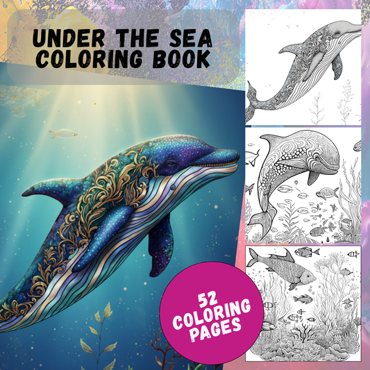 Under The Sea Coloring Book