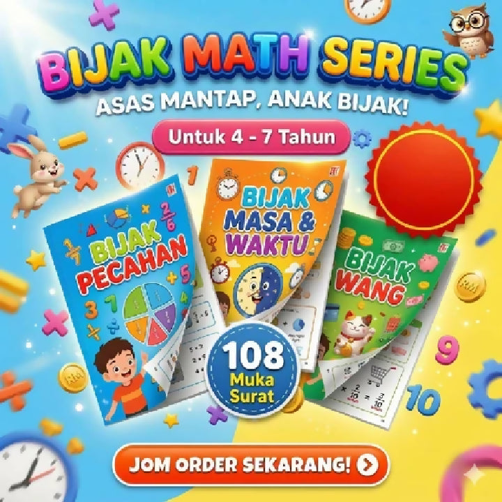 Combo Set 3M and Bijak Math