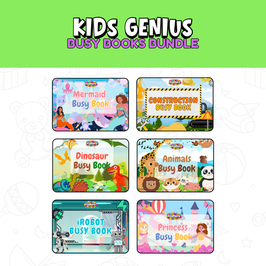 Kids Genius Busy Books Bundle