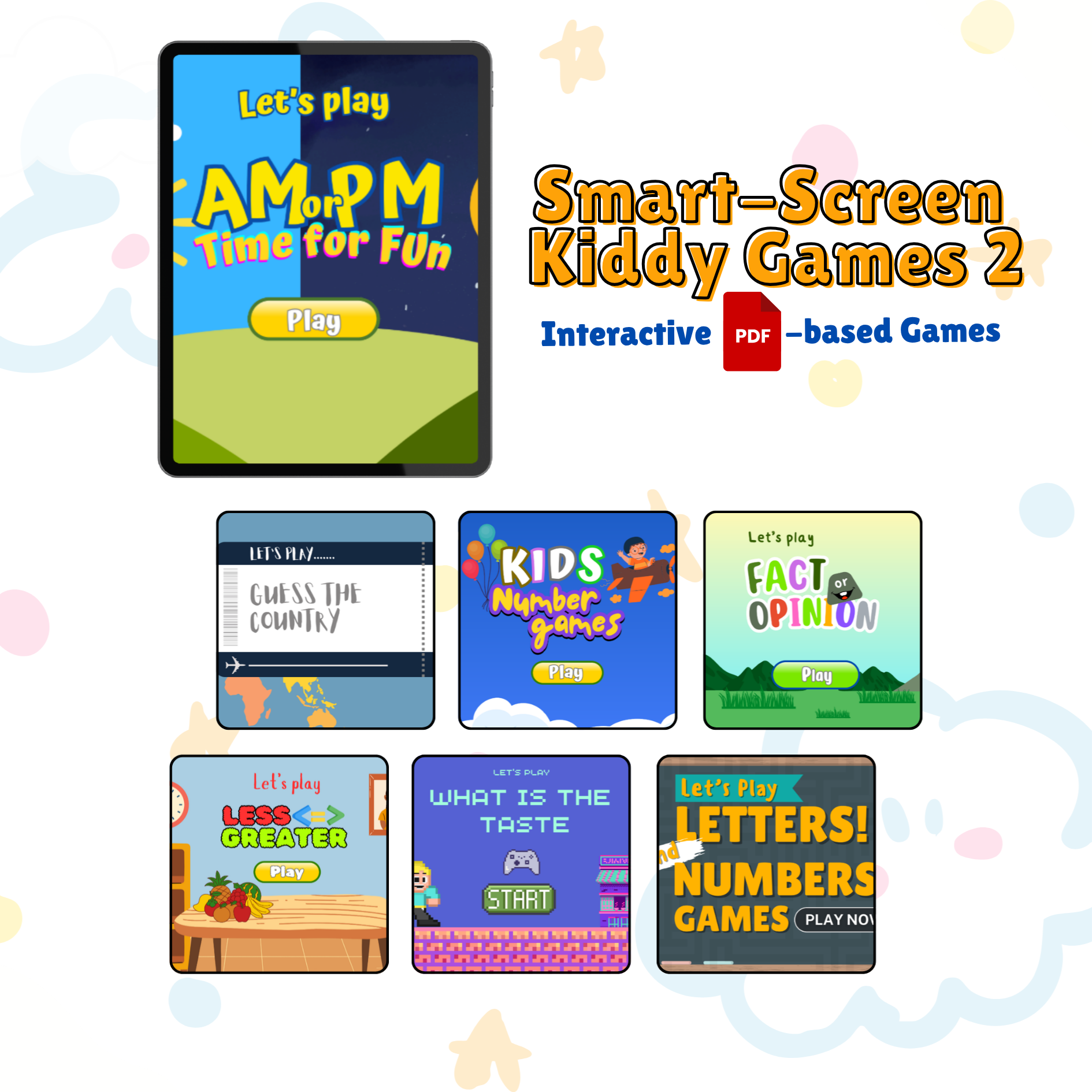 Smart-Screen Kiddy Games 2 – CRAFTORY