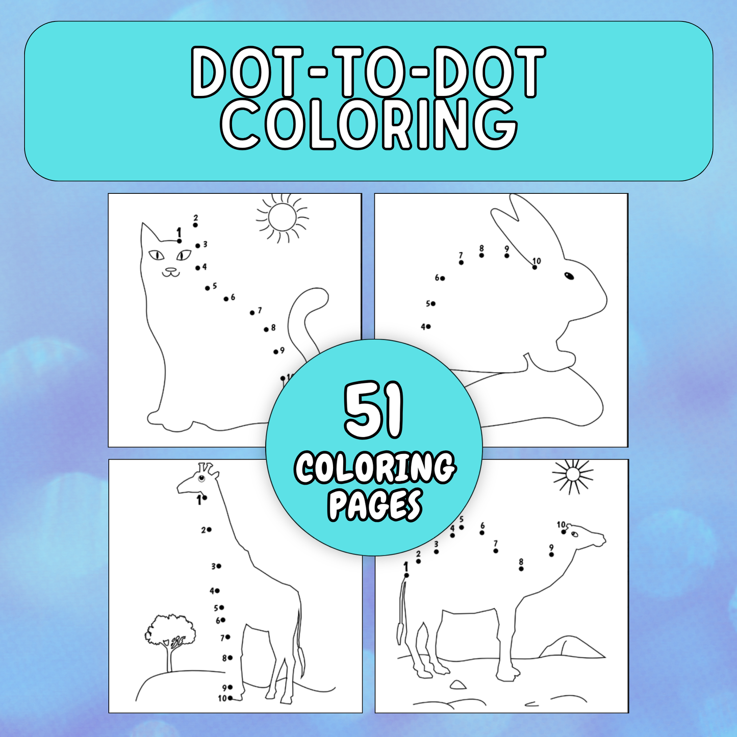 Dot-To-Dot Coloring