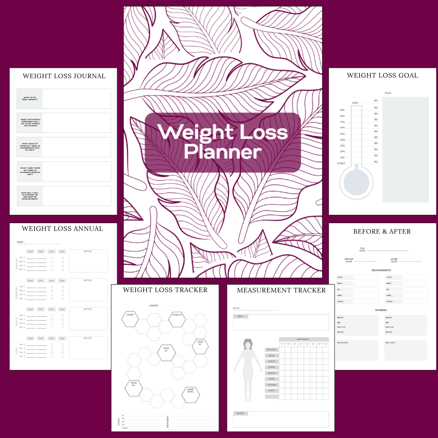 Weight Loss Planner