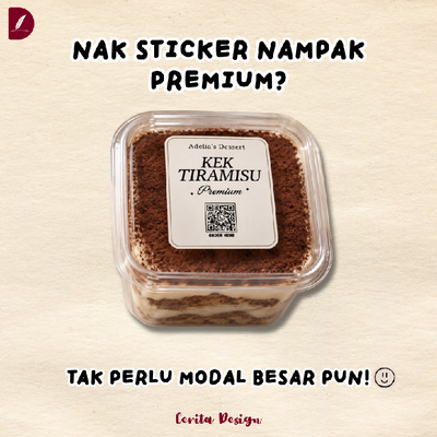 Sticker Label Makanan