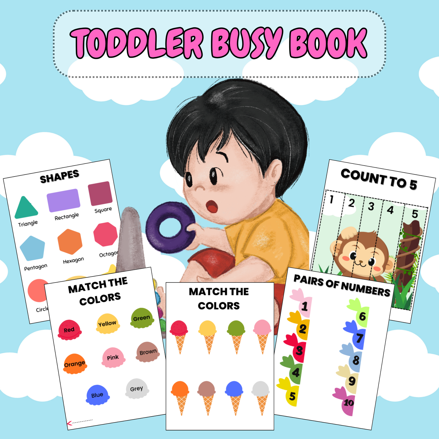 Toddler Busy Book