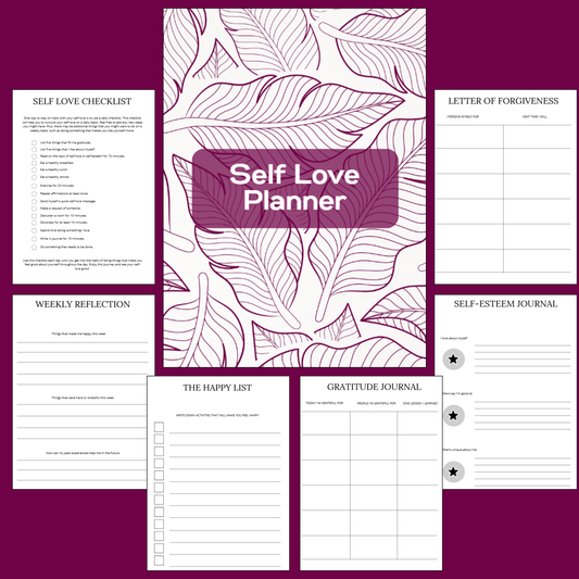 Self Love Planner