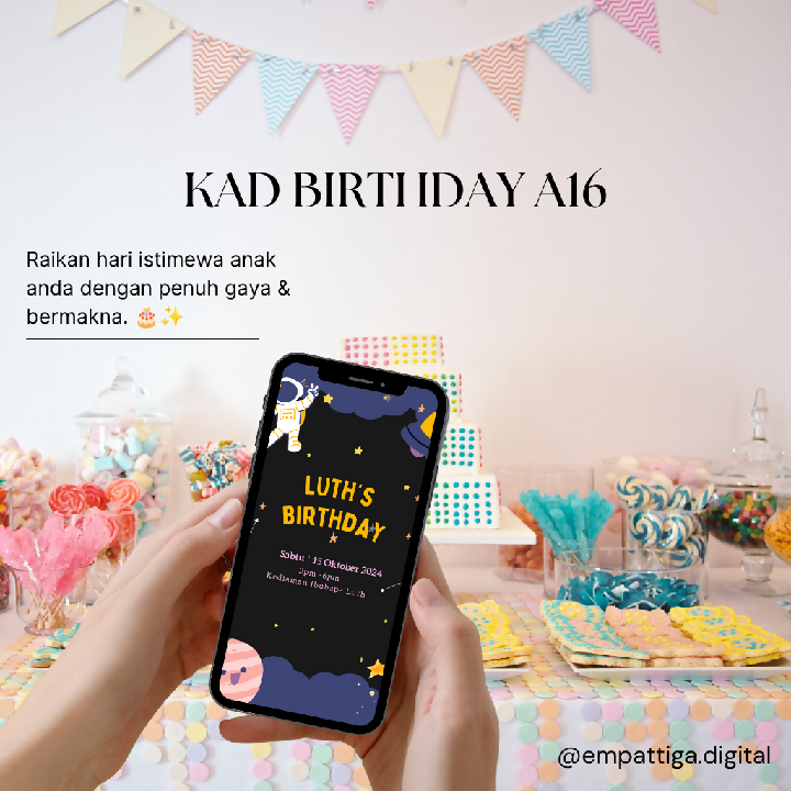 Kad Digital Birthday A16