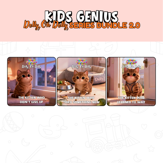 Kids Genius Dolly Oh Dolly Audio Storybooks Bundle