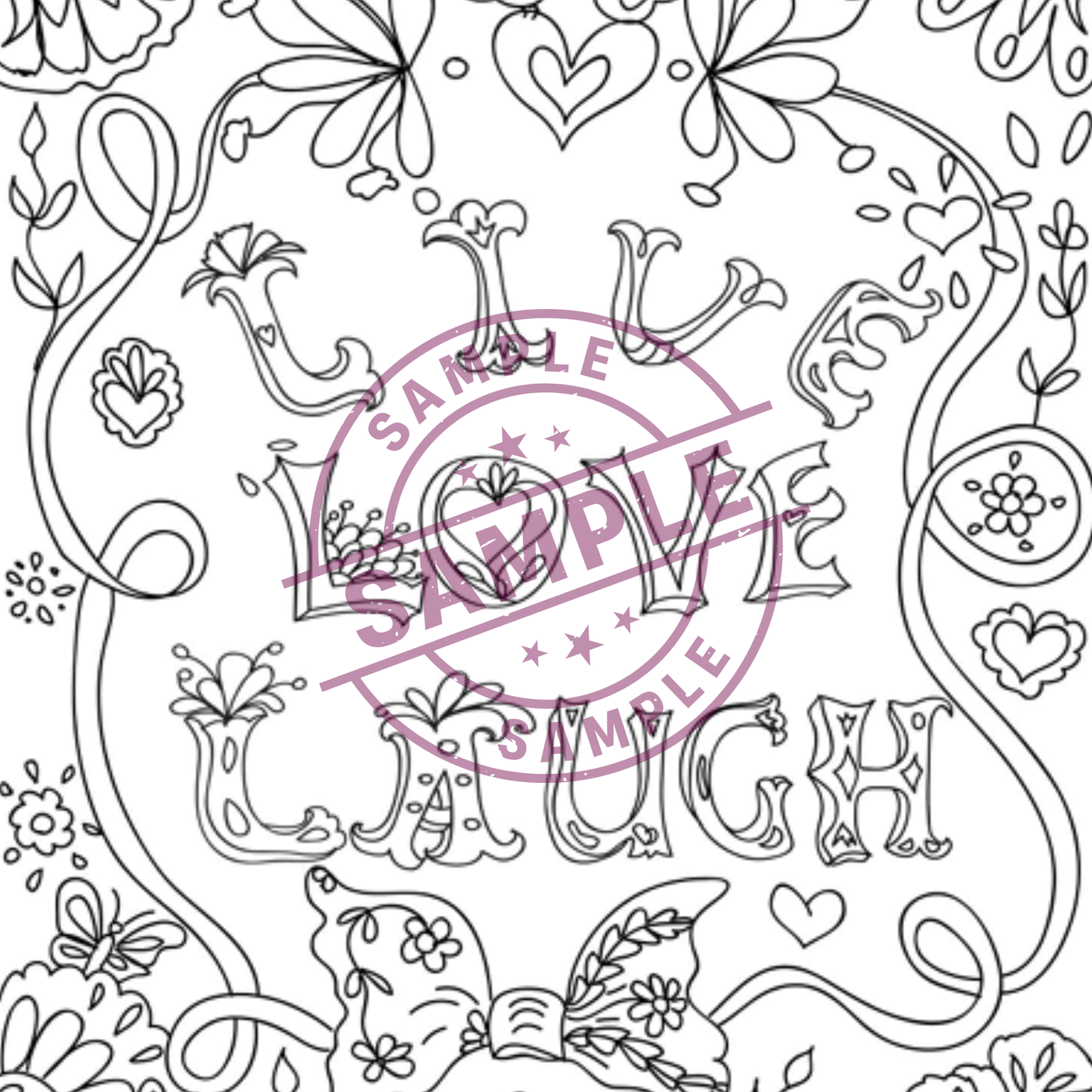 Meditative Coloring Book for Adults