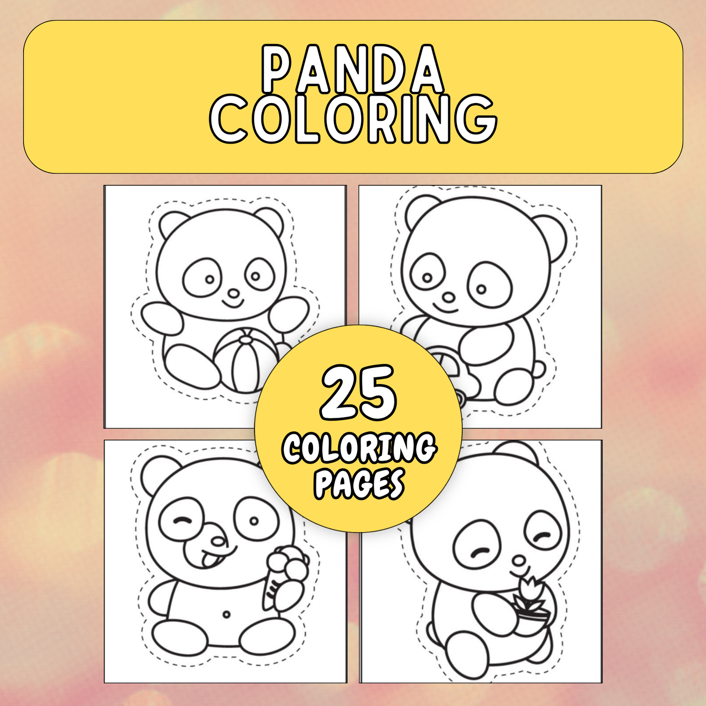 Panda Coloring