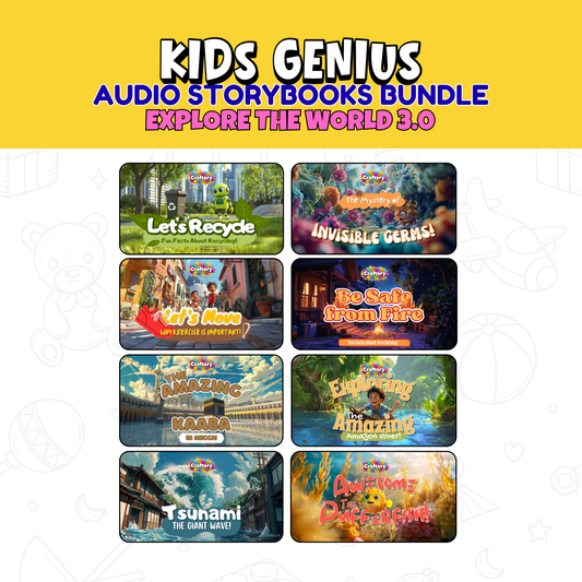 Kids Genius Audio Storybook – Exploring the World 3.0