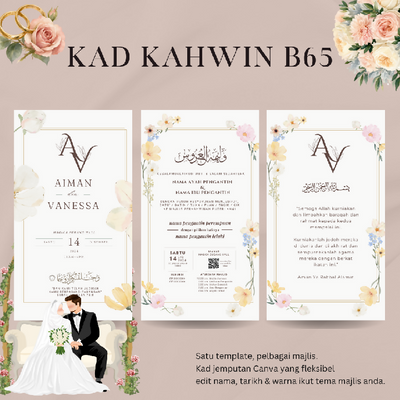 Kad Kahwin B65