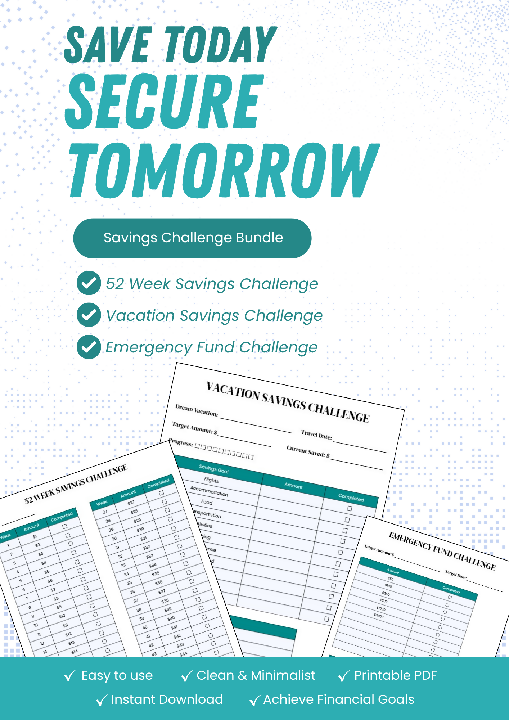 Savings Challenge Bundle