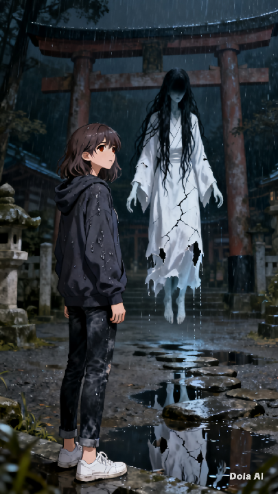The Shrine in the Rain