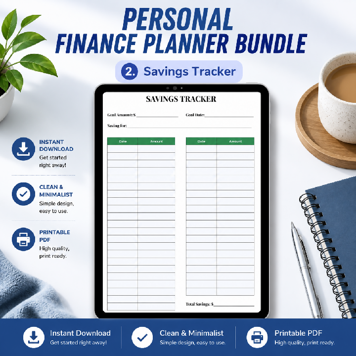 Personal Finance Planner Bundle