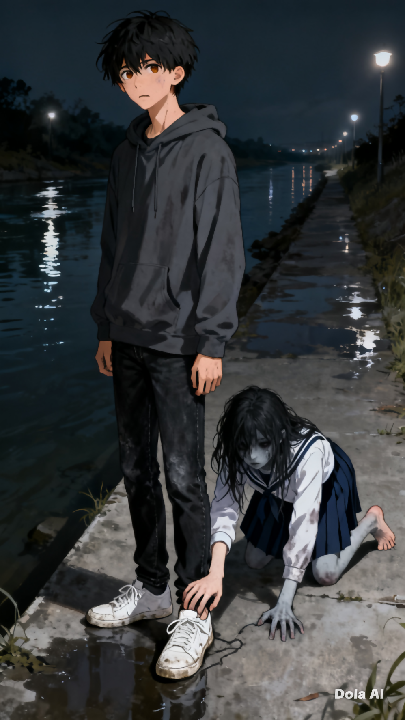 She Crawled Where the River Ends