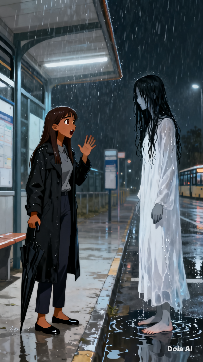 She Waited in the Rain