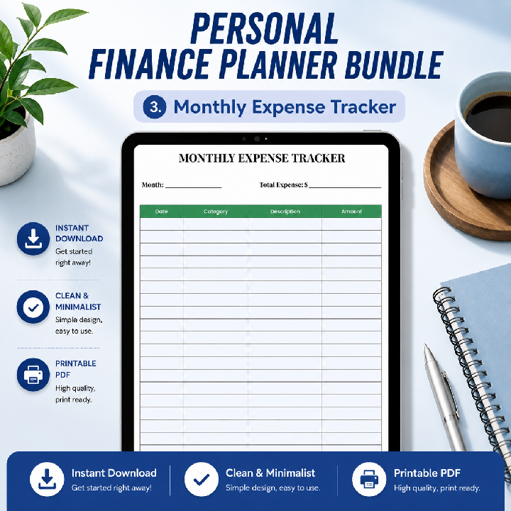 Personal Finance Planner Bundle
