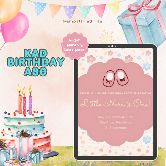 Kad Digital Birthday A80
