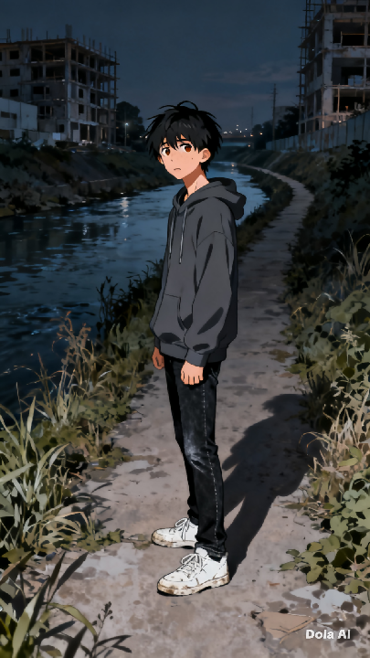 She Crawled Where the River Ends