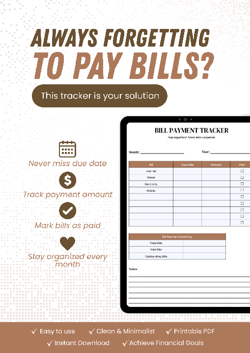 Bill Payment Tracker