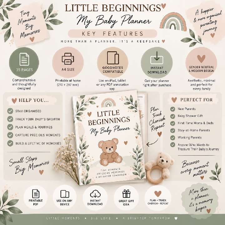 Baby Planner Printable