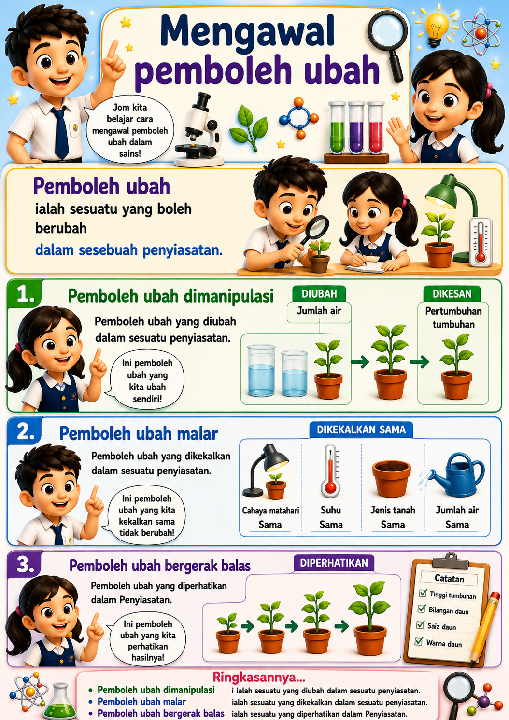 Nota Komik Sains Tahun 4