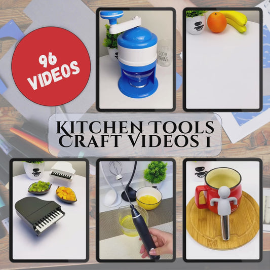 Kitchen Tools Craft Videos Collection Vol.1