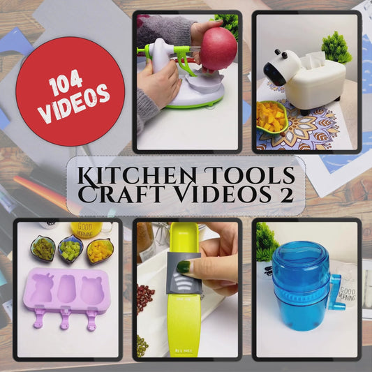 Kitchen Tools Craft Videos Collection Vol.2