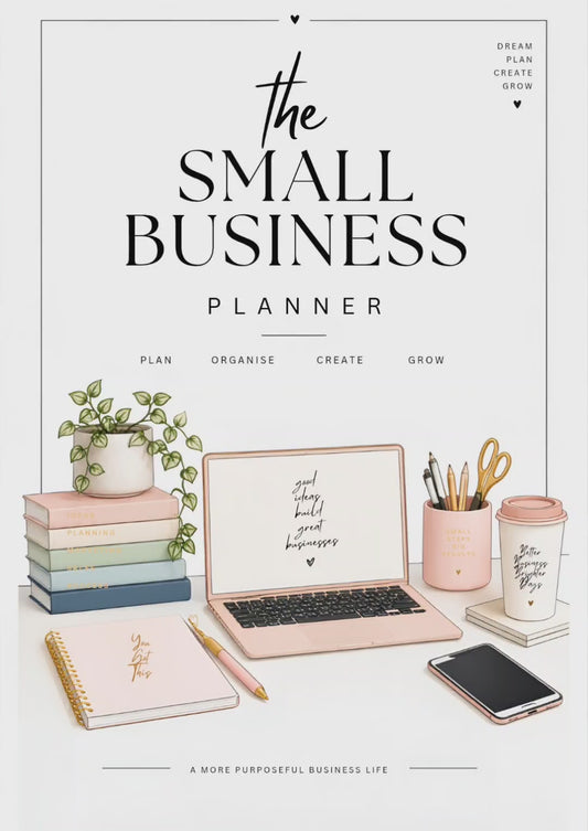 Minimalist Small Business Planner Printable