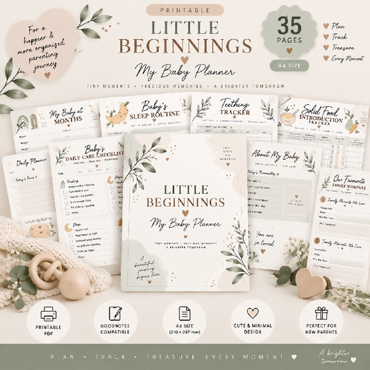 Baby Planner Printable