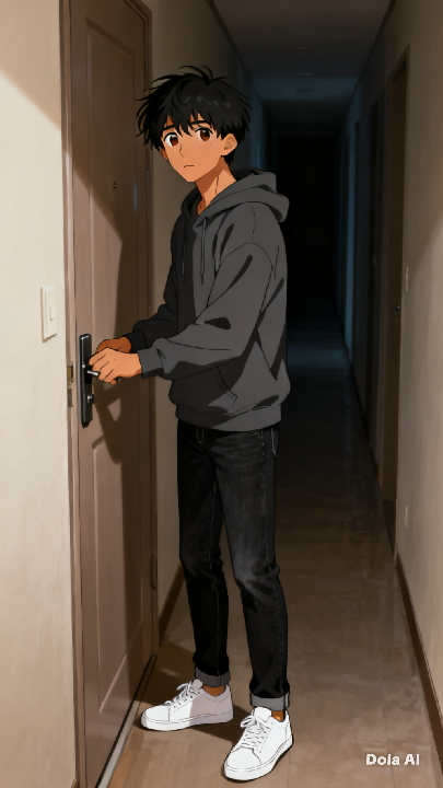 She Stood at the End of The Hall